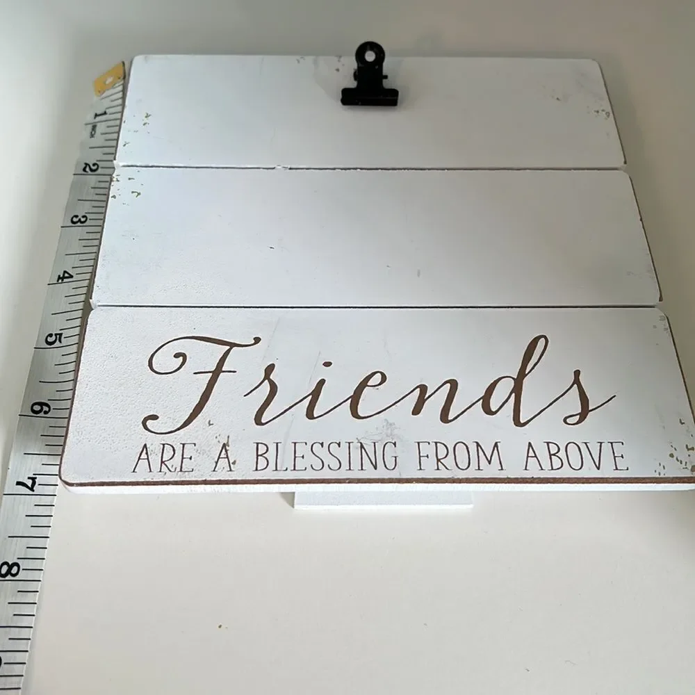 7x7 FRIENDS ARE A BLESSING FROM ABOVE SIGN